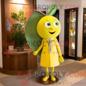 Olive Lemon maskot kostume...