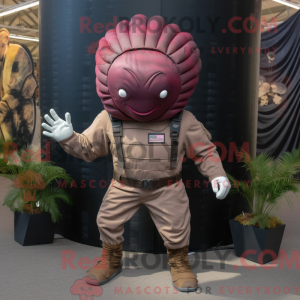 Figura de máscara trilobita...