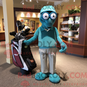 Teal Golf Bag...