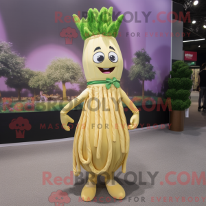 Gold Asparagus mascot...