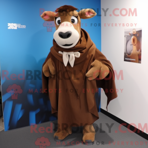 Bruin Zeboe-mascottekostuum...