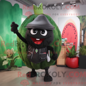 Máscara de melão preto...