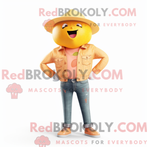 Gold Grapefruit mascot...