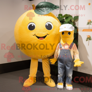Maskottchenkostüm Goldene...