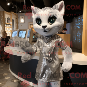 Maskottchenkostüm Silver...