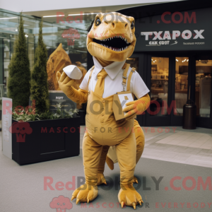 Figura de máscara de ouro T...