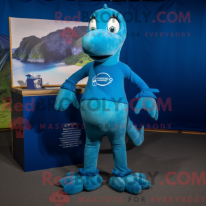 Blue Loch Ness Monster...