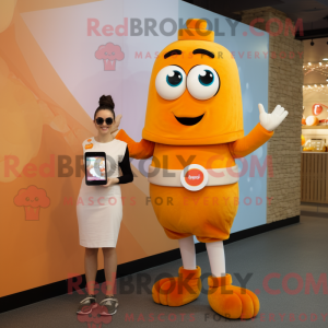 Orange Moussaka mascot...