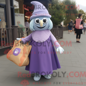Lavendel Aglet maskot...