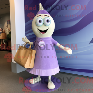 Lavendel Aglet maskot...
