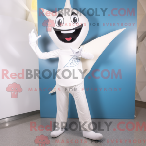 Maskottchenkostüm White Ray...