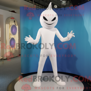 White Ray mascot costume...