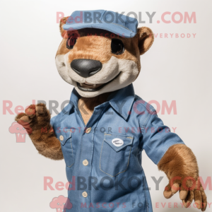 Mongoose maskot kostume...