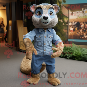 Mongoose maskot kostume...