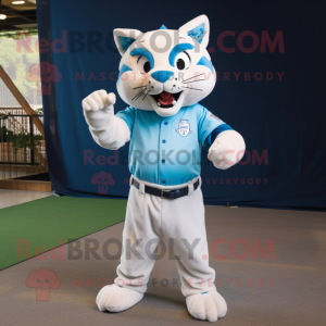 Sky Blue Lynx maskot...