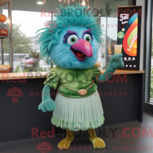 Kiwi mascot costume...