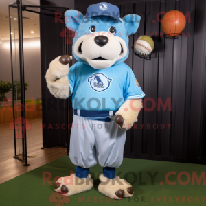 Disfraz de mascota Sky Blue...