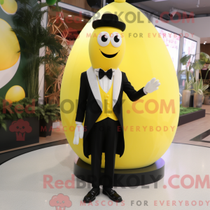 Lemon Yellow Baa mascot...