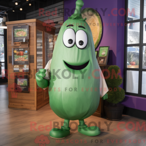 Green Eggplant mascot...