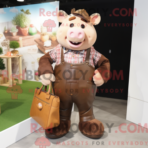 Máscara Brown Sow com...