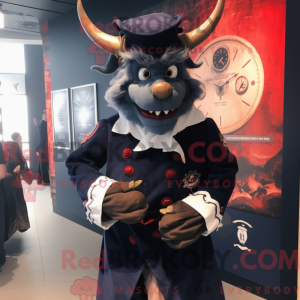 Navy Devil Maskottchen...