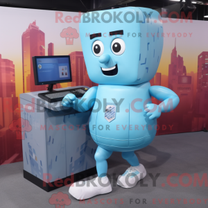 Disfraz de mascota Sky Blue...