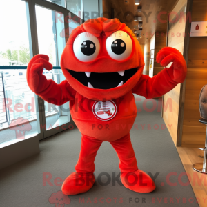 Red Crab Cakes mascot...
