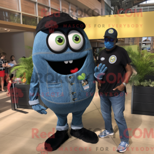 Black Cucumber mascot...