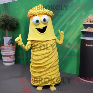 Yellow Pesto Pasta mascot...