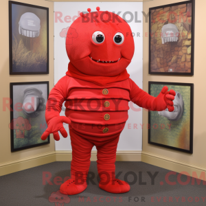 Red Trilobite mascot...