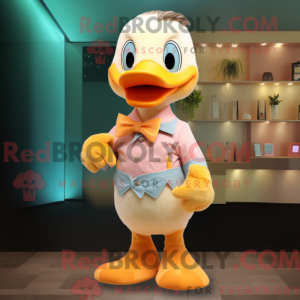 Maskottchenkostüm Peach...