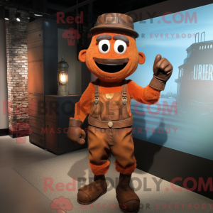 Rust Chief mascot costume...