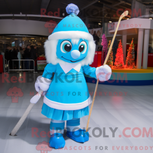 Ice Hockey Stick mascot...