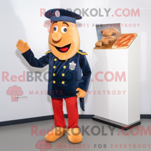 Navy Currywurst mascot...