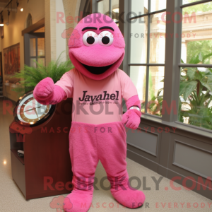 Pink Jambalaya mascot...