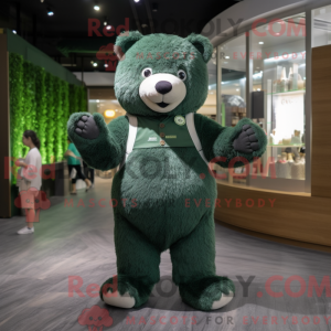 Forest Green Bear mascot...