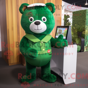 Figura de máscara de urso...