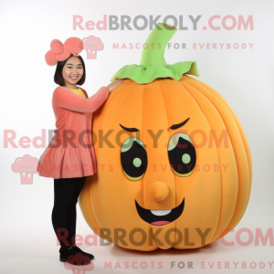 Peach Pumpkin maskot...