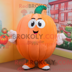 Peach Pumpkin maskot...