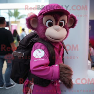 Magenta Capuchin Monkey...