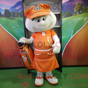 Orange Golf Bag...