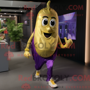 Gold Eggplant mascot...