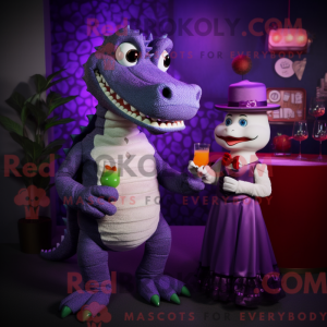 Mascotte de crocodile...
