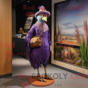 Lavender Pheasant mascot...