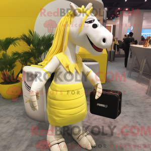 Citrongul Quagga maskot...