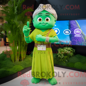Green Pad Thai mascot...