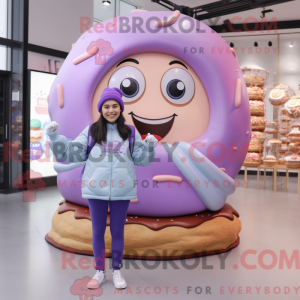 Lavender Donut mascot...