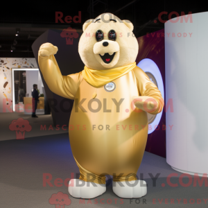 Gold Momentum mascot...