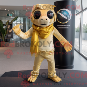 Gold Momentum mascot...