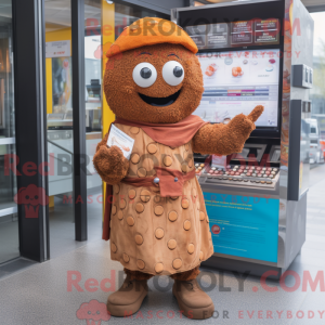 Rust Falafel maskot drakt...